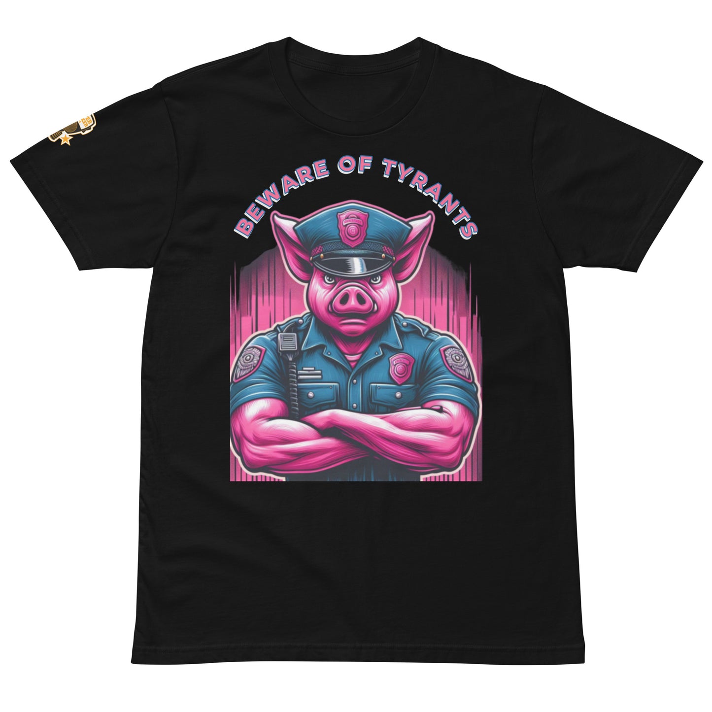 Black Anime T-Shirt | Black T-Shirt | SuperTruker10-4