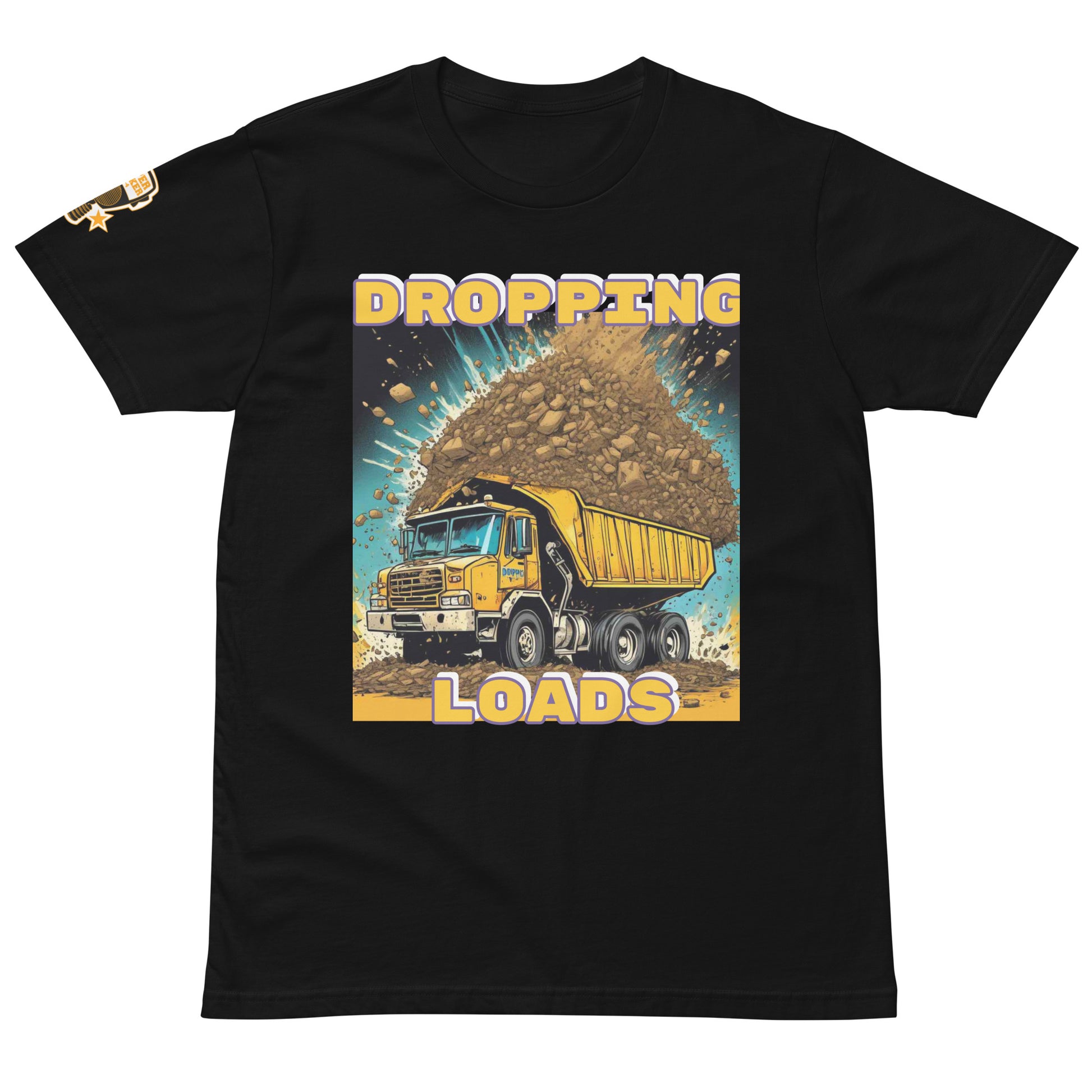 Graphic Dropping Loads Tee | Men Loads Tee | SuperTruker10-4