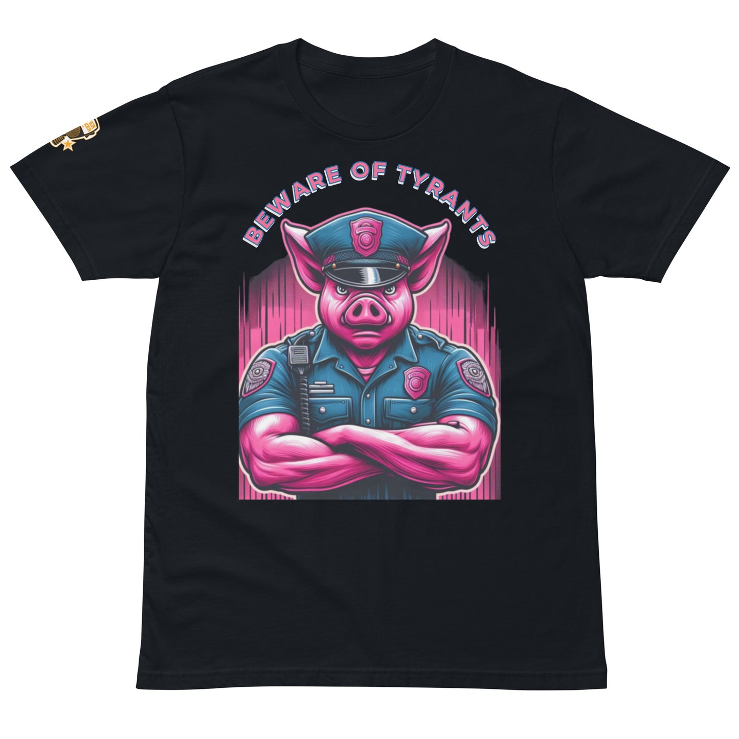 Black Anime T-Shirt | Black T-Shirt | SuperTruker10-4