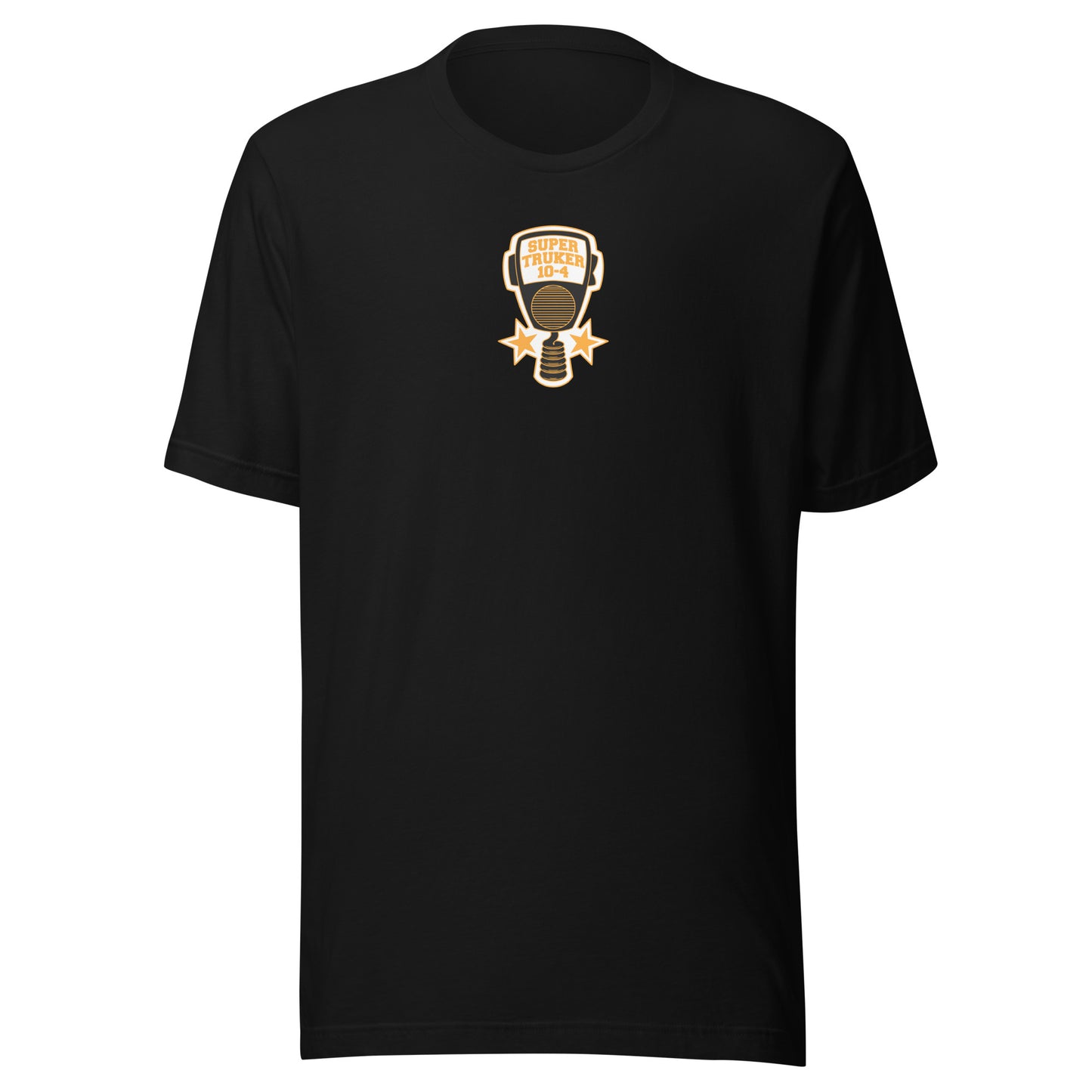 Unisex Black T-shirt | Black T-shirt | SuperTruker10-4