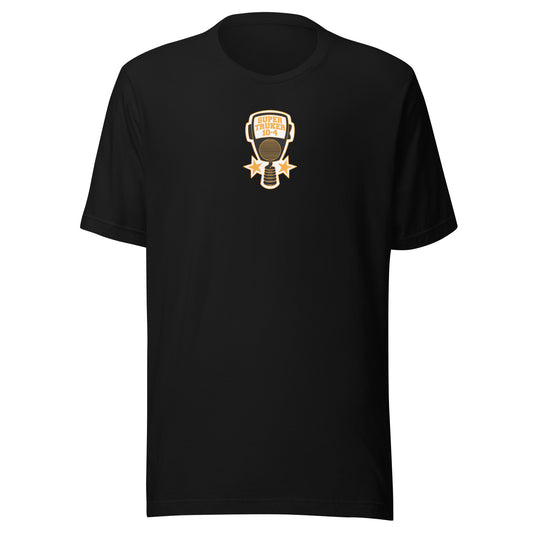 Unisex Black T-shirt | Black T-shirt | SuperTruker10-4