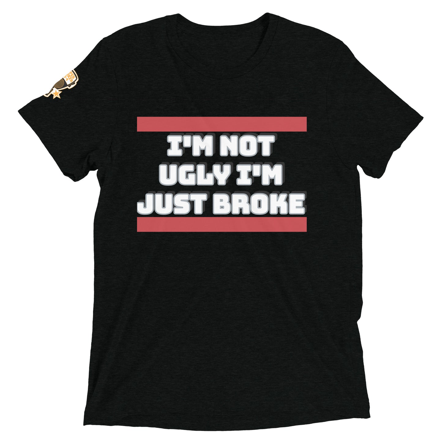 Unisex Tri-Blend Shirt | Black Tri-Blend T-Shirt | SuperTruker10-4